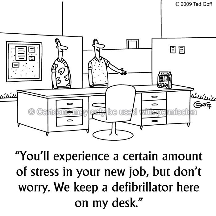 Cartoon about office
