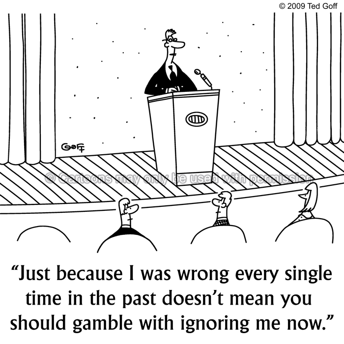 Cartoon about management