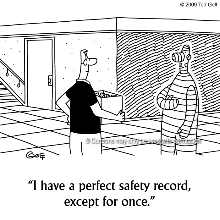 Cartoon about safety