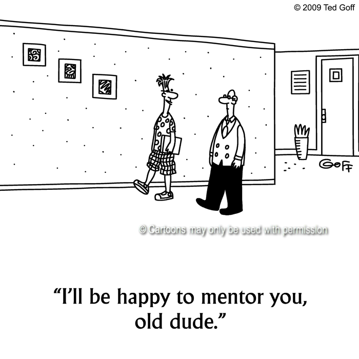 Cartoon about office