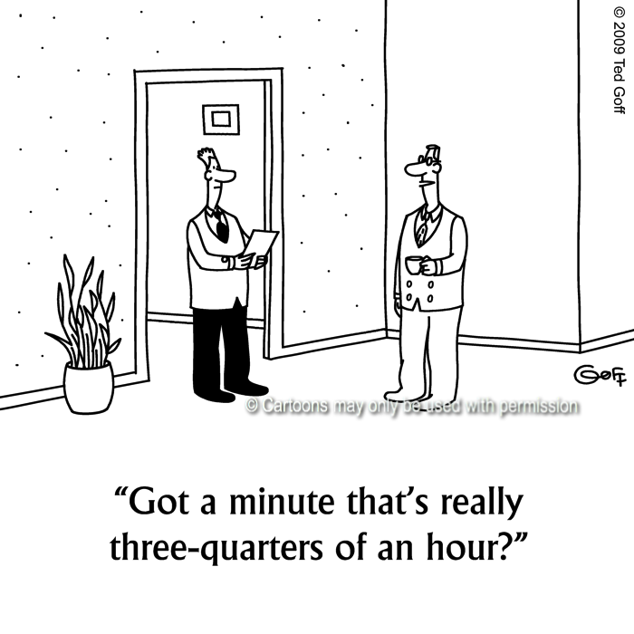 Cartoon about office