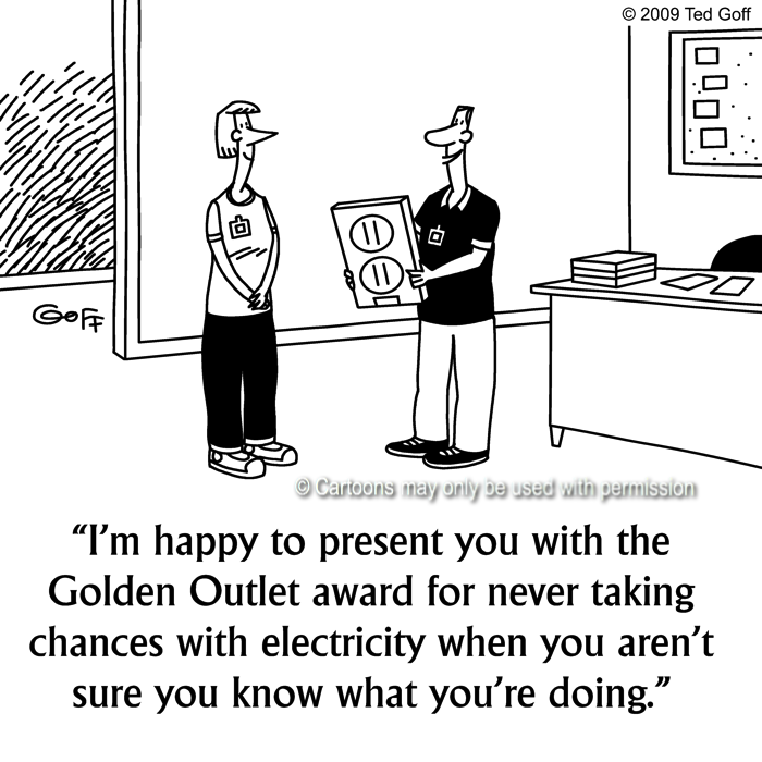 Cartoon about safety