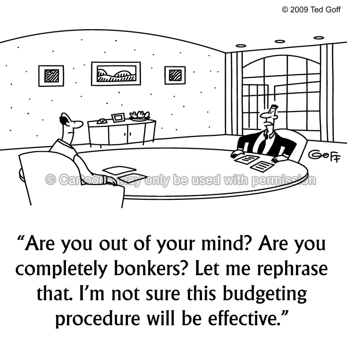 Cartoon about management