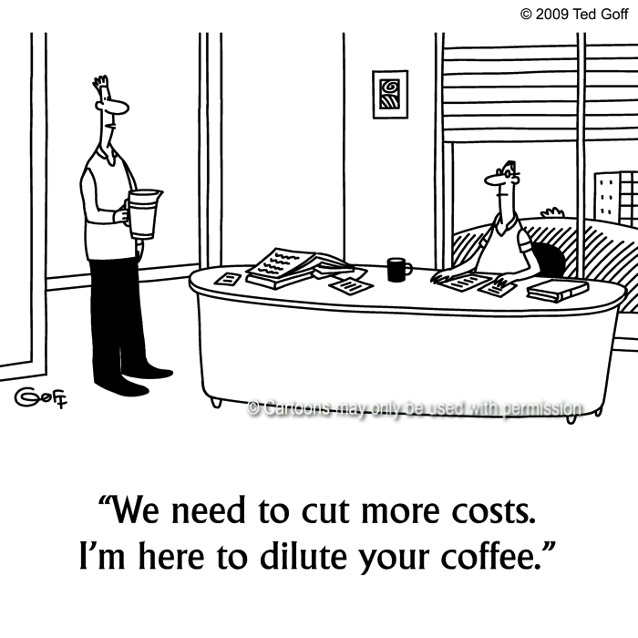 Cartoon about management