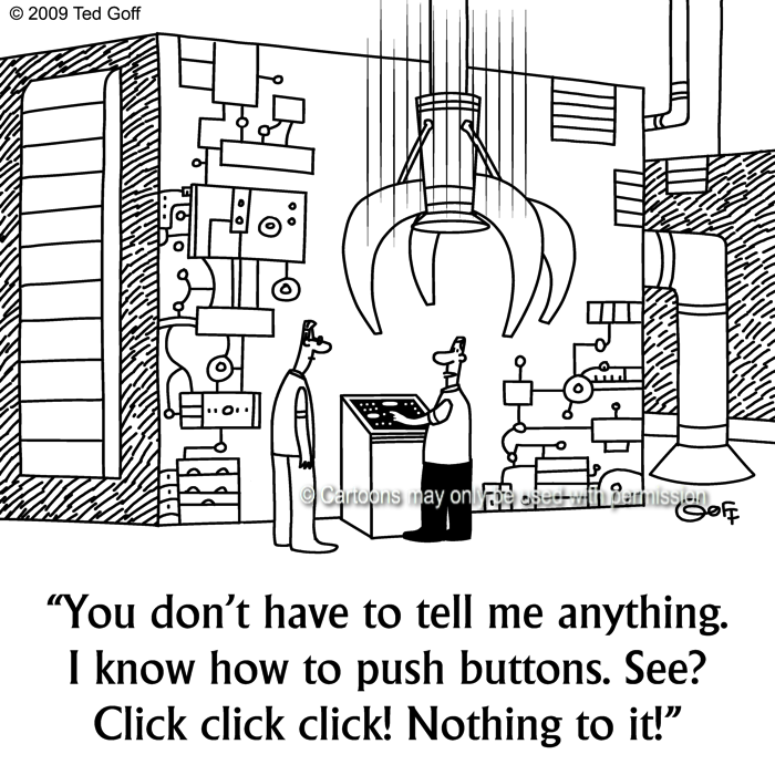 Cartoon about safety