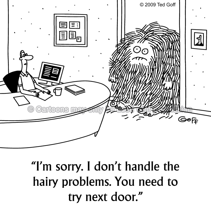 Cartoon about office