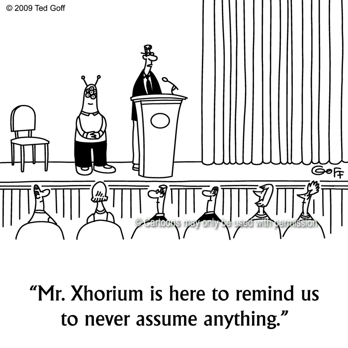 Cartoon about management