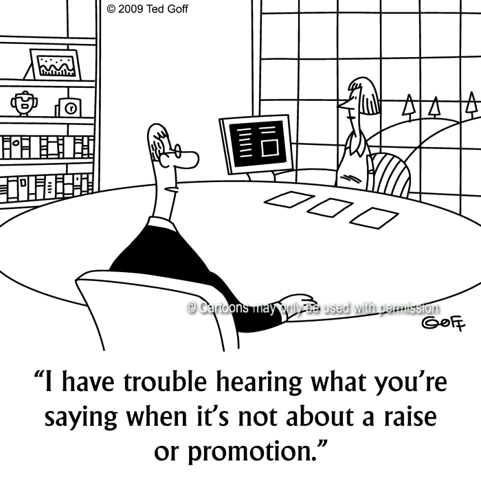 Cartoon about office