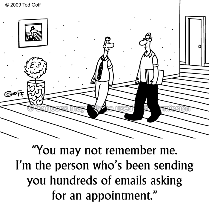 Cartoon about computer