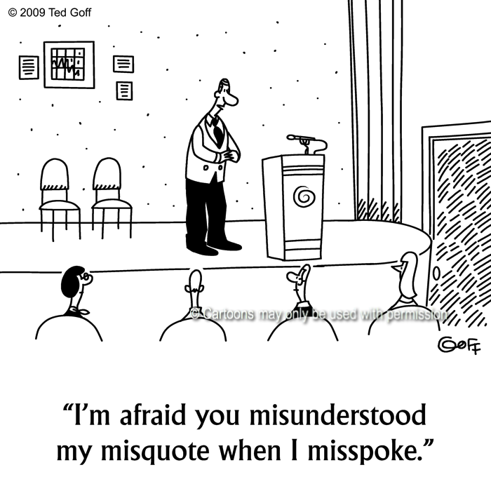 Cartoon about general