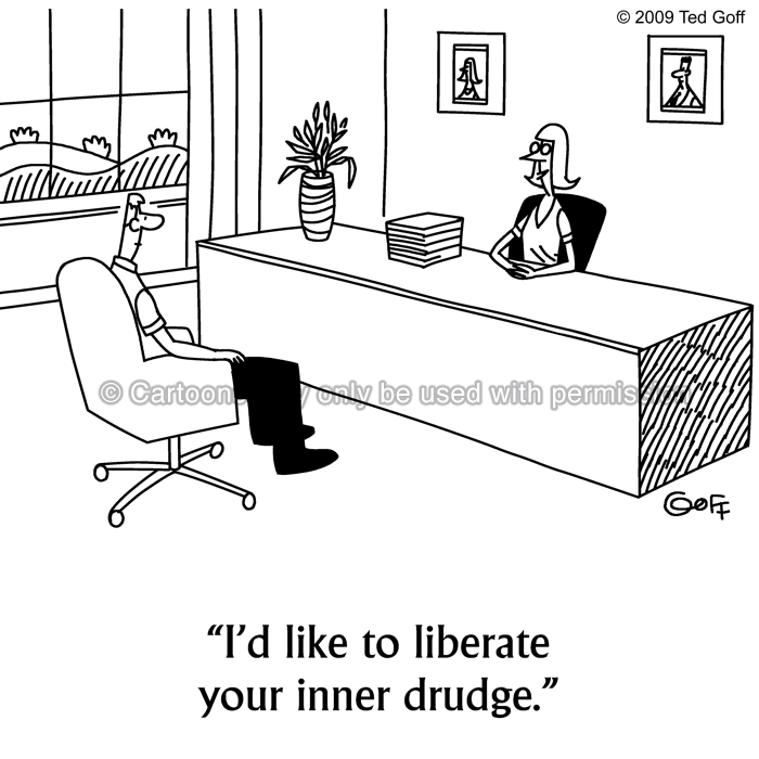 Cartoon about management