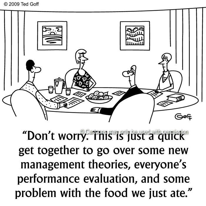 Cartoon about office