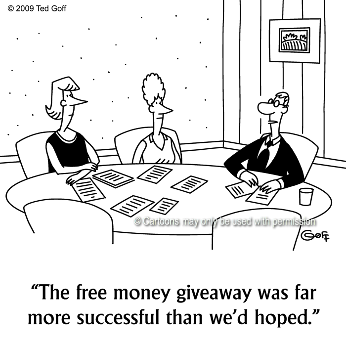 Cartoon about management