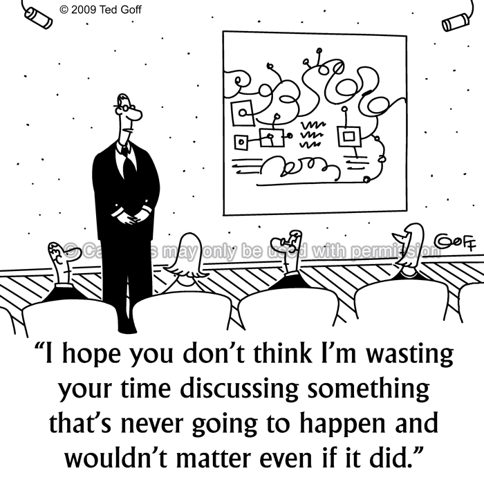Cartoon about management