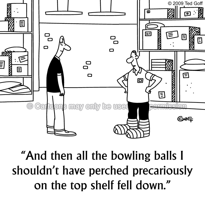 Cartoon about safety