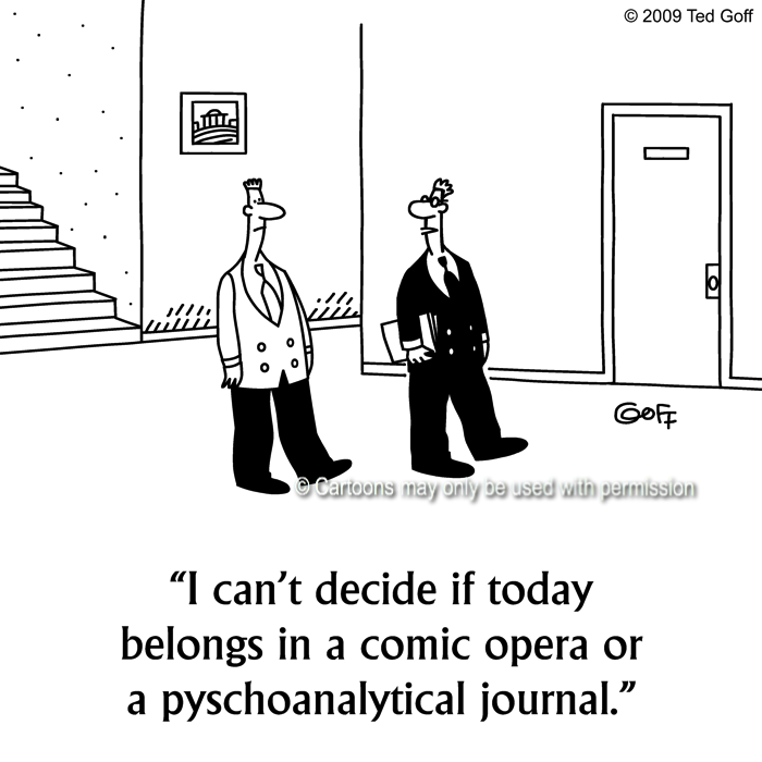 Cartoon about office