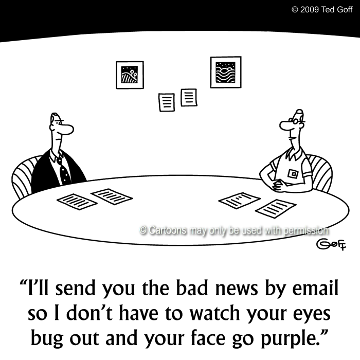 Cartoon about office