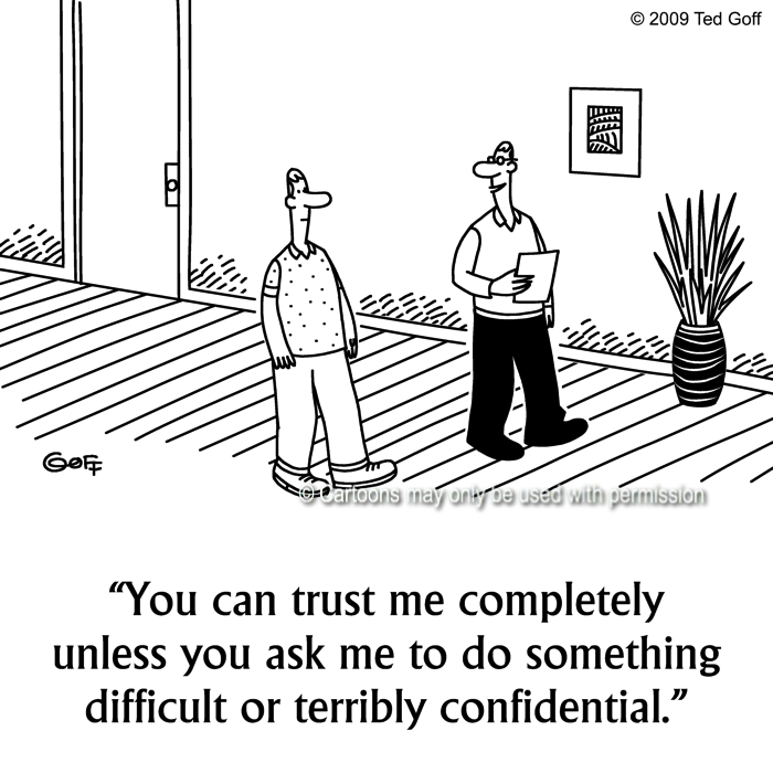 Cartoon about office