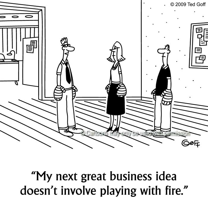 Cartoon about management
