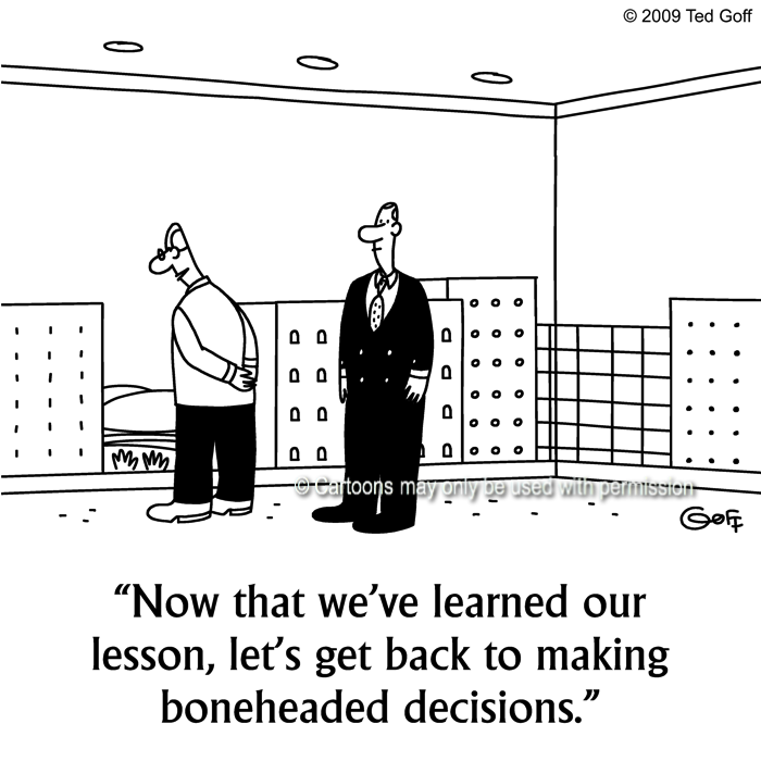 Cartoon about management