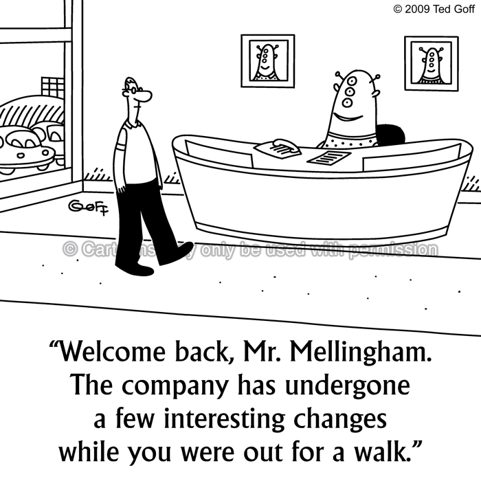 Cartoon about general