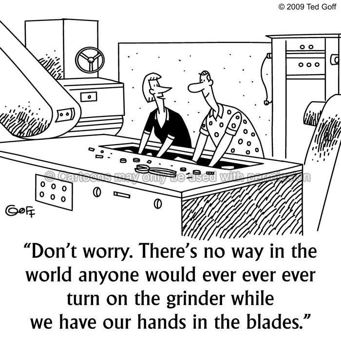 Cartoon about safety