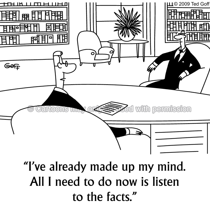 Cartoon about management