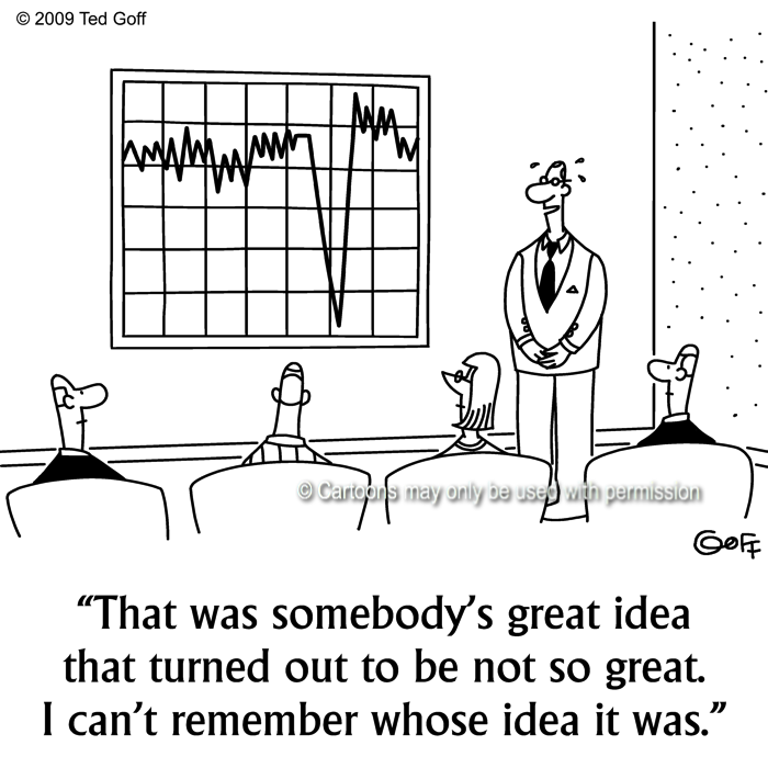 Cartoon about management