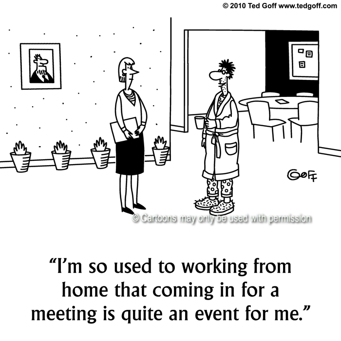 Cartoon about office
