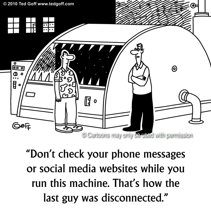 Cartoon about safety