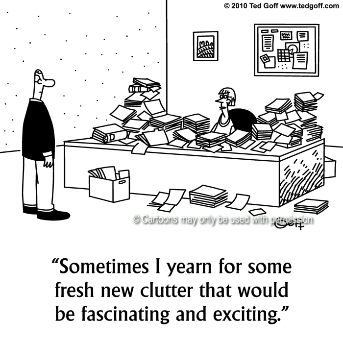 Cartoon about office