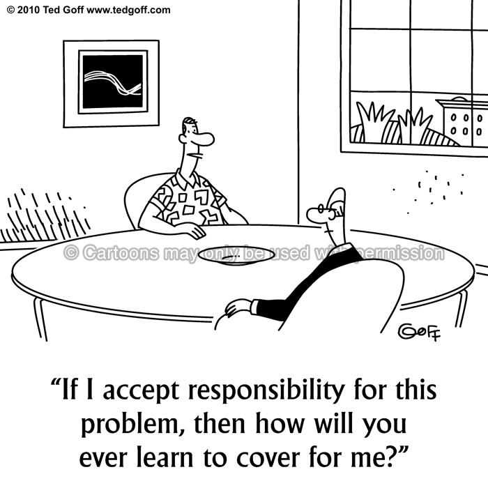 Cartoon about office