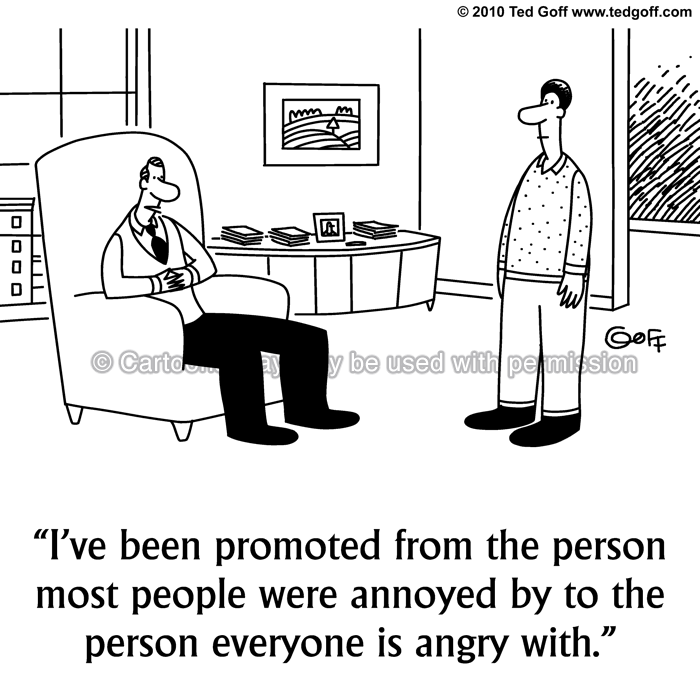 Cartoon about office