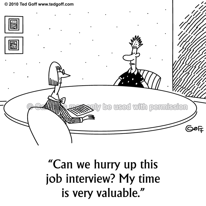 Cartoon about office