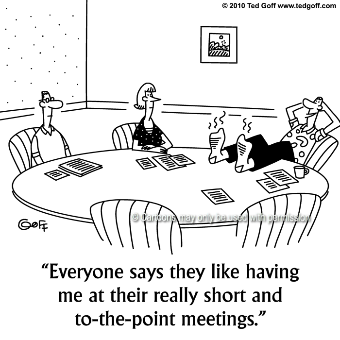 Cartoon about office