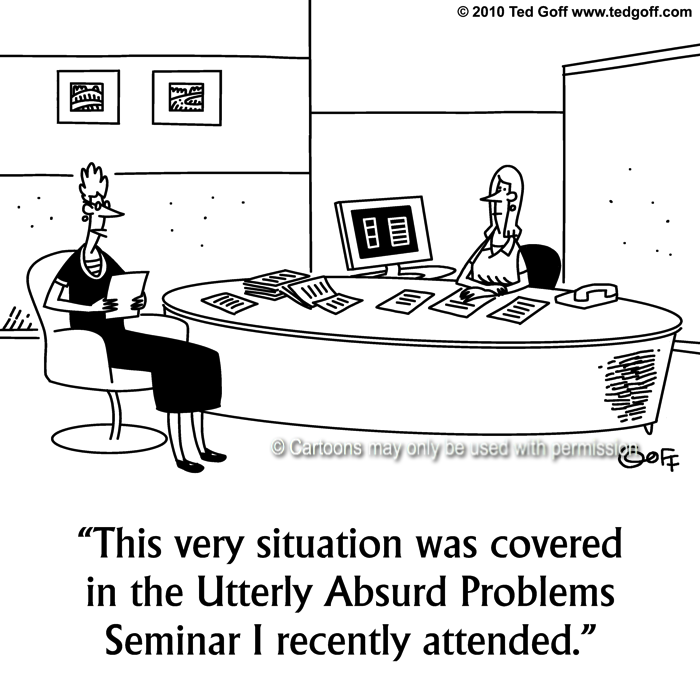 Cartoon about management