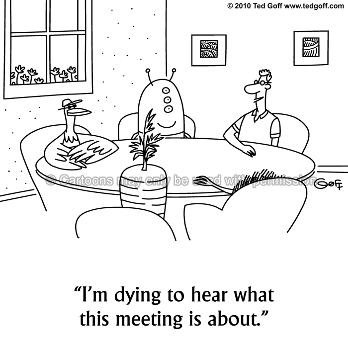 Cartoon about office