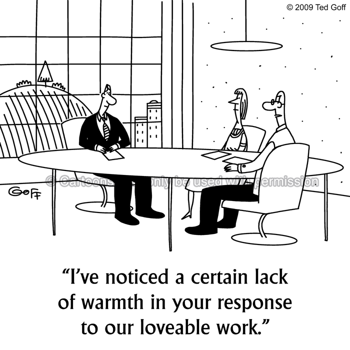 Cartoon about management