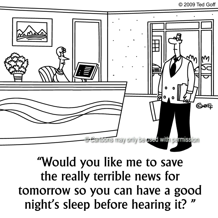 Cartoon about management