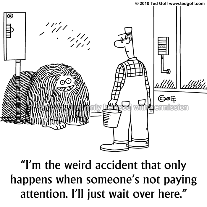 Cartoon about safety