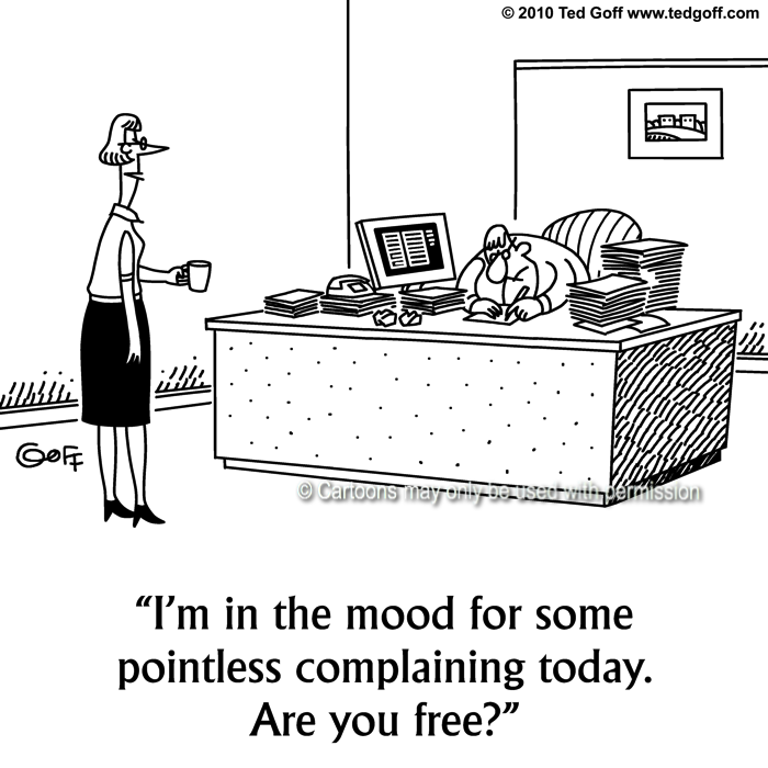 Cartoon about office