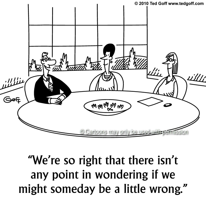 Cartoon about management