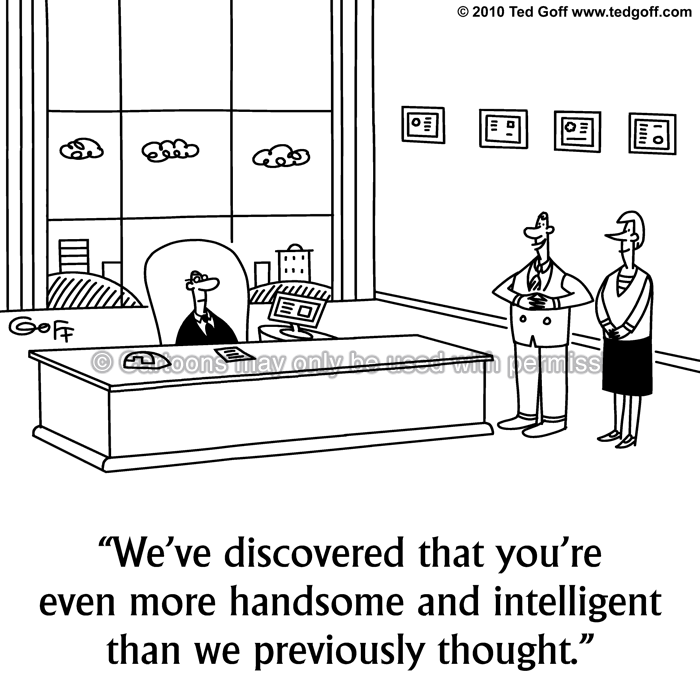 Cartoon about management