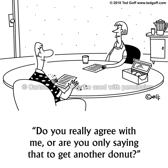 Cartoon about general