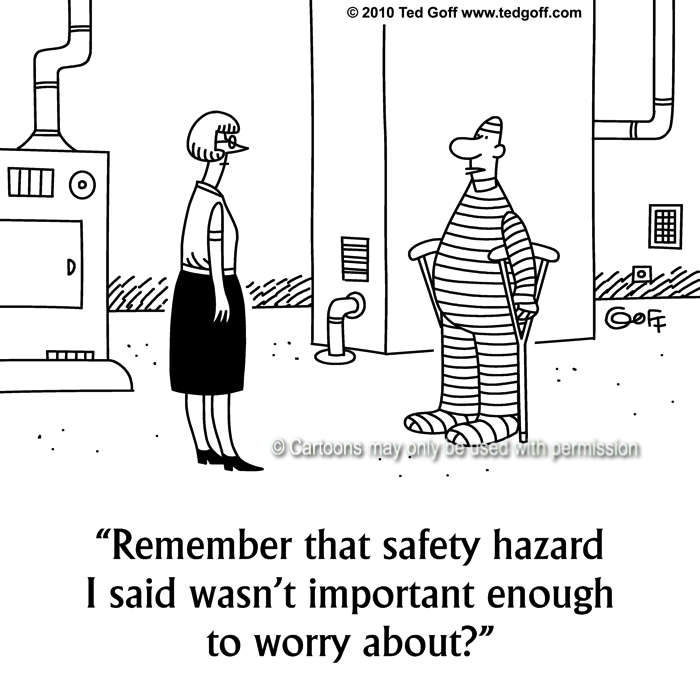 Cartoon about safety
