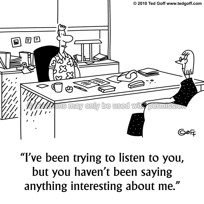 Cartoon about office