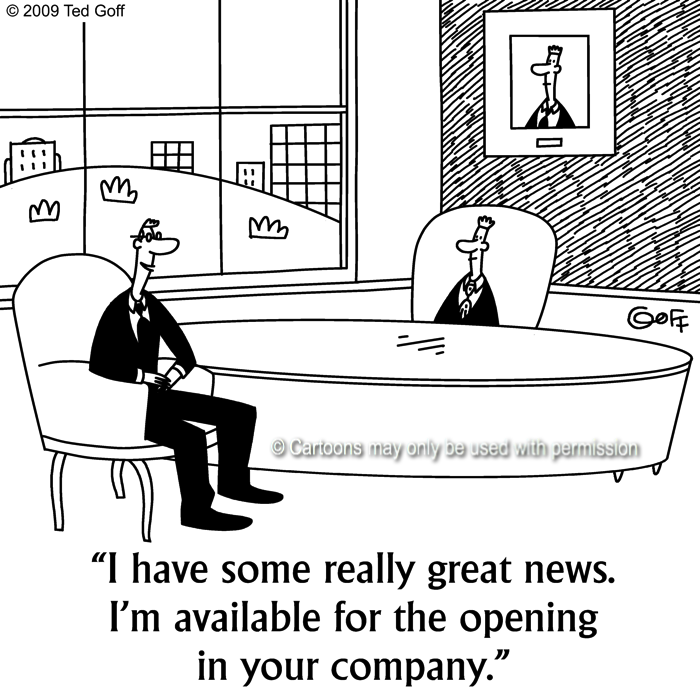 Cartoon about office