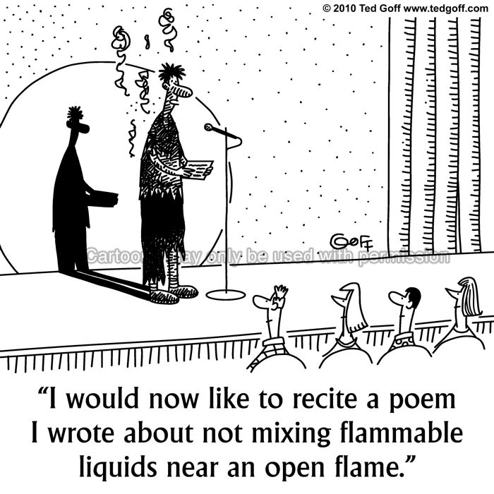 Cartoon about safety