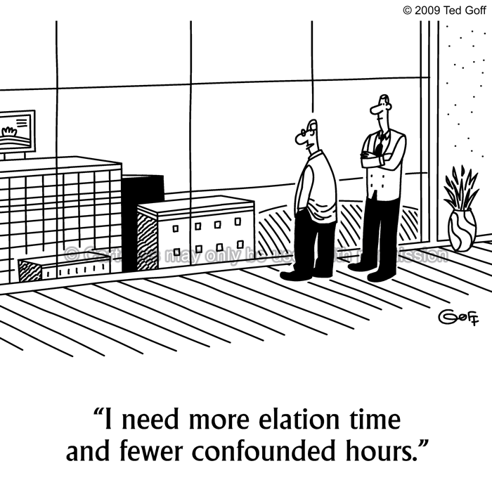 Cartoon about management