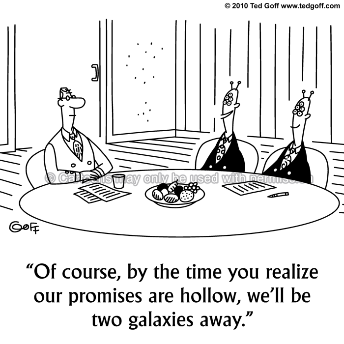 Cartoon about management